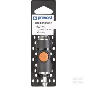 Greito atjungimo saugos jungtis su 6 mm žarnos antgaliu BSI061806P001