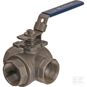 Rutulinis vožtuvas 3 krypčių L nerūdijančio plieno 1 1/4'' BV3L114FSS
