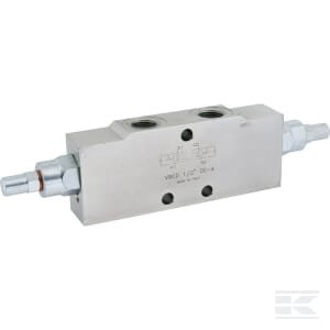 Dvigubas stabdžių ir atbulinis vožtuvas VBCD DE A, G1/2" C056V0432