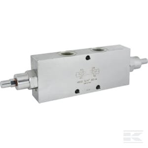 Dvigubas srauto ir atbulinis vožtuvas VBCD DE A, G3/4" C056V0435