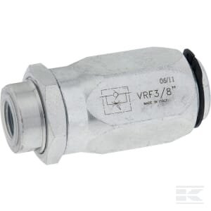 Cilindrinio tipo droselinis atbulinis vožtuvas VRF, G3/8" C056V0550