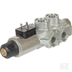 Vožtuvas 6/2, 24 V DC, 3/8", su drenažu, 210 bar DFE0526002L