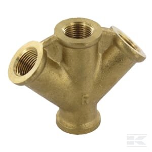 Y formos jungtis 3/8'' trijų krypčių DO17