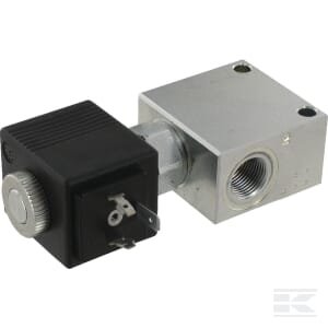 Valdymo vožtuvas 2/2 EC08M NC 12 V DC, 3/8" BSP EC08MNC001