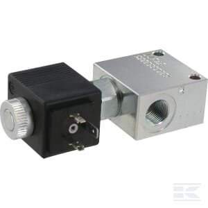 Valdymo vožtuvas 2/2 EC08M NO 24 V DC, 3/8" BSP EC08MNO002