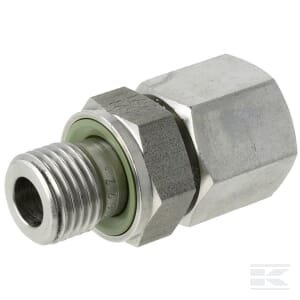 Sukamoji jungtis M/F 10L x 1/4" BSP WD nerūdijančio plieno EGESD10LR14WDSS