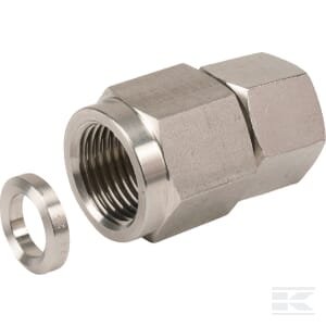 Matavimo taško jungtis EMASD-12-SR-08 (1/2) RVS EMASD12SR12RVS