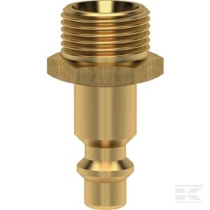 Vyriška jungtis su 3/8'' BSP išoriniu sriegiu ESA38NAR