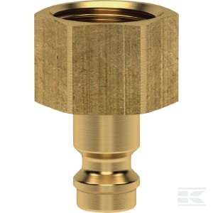 Vyriška jungtis su 1/4'' BSP vidiniu sriegiu ESA14NIR