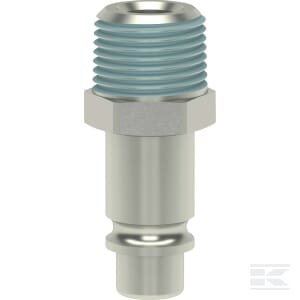 Vyriška jungtis su 1/2'' BSP išoriniu sriegiu ESAC12NAS