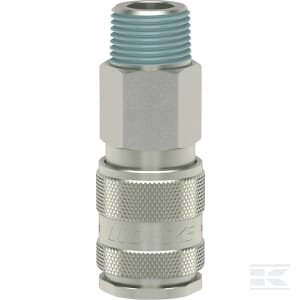 Greito atjungimo jungtis su 1/2'' BSP išoriniu sriegiu ESAI12A