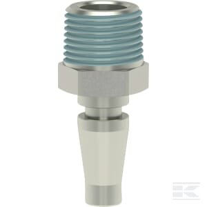 Vyriška jungtis su 3/8'' BSP išoriniu sriegiu ESBI38NAS