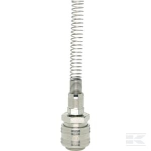 Greito atjungimo jungtis su spyruokline apsauga 6x8 mm ESN6TQF