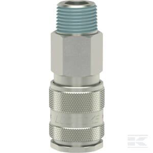 Greito atjungimo jungtis su 1/2'' BSP išoriniu sriegiu ESOI12A