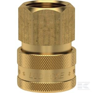 Greito atjungimo jungtis su 1/2'' BSP vidiniu sriegiu ESOIG12I