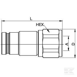 Mova 1" vyr, plokščio fronto, Tema FF7520100C