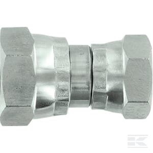 Sukamasis adapteris F/F 1/4" BSP SS FFB04SS