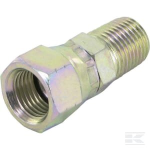 Redukcinis adapteris su šešiakampiu 1/2 JIC x 1/4 BSPT FMUBTV0804