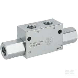 Pilotinis atbulinis vožtuvas FPD 1/2 5 1R G FPD1251RG