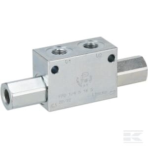Pilotinis atbulinis vožtuvas FPD 1/4 5 1R G FPD1451RG