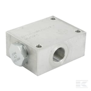 Srauto daliklis 1/2"–3/8", 40–50 l/min FPFDS10CB12Q38