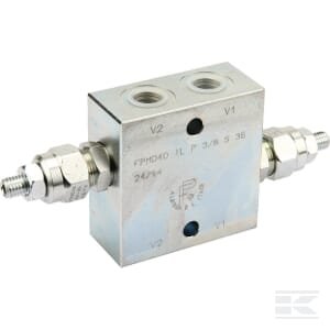 Slėgio ribojimo vožtuvas FPMD, plieninis, 3/8" FPMD05001ILST