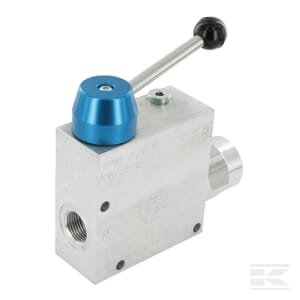 3 krypčių srauto valdymo vožtuvas, 1/2", 50–90 l/min FPRF12H