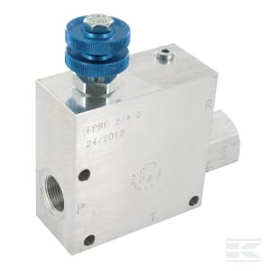 3 krypčių srauto valdymo vožtuvas, 3/4", 90–150 l/min FPRF34G
