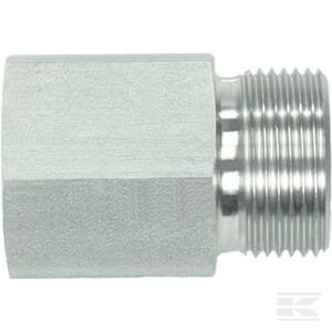Vidinis sujungimas 6L x 1/4" BSP nerūdijančio plieno GAS6LR14SS