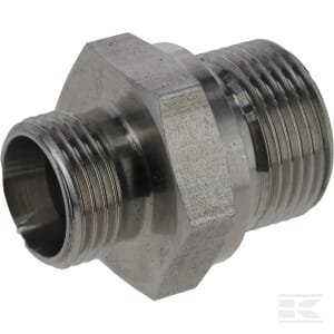 Išorinis sujungimas 12L x M22 nerūdijančio plieno GES12LM22SS