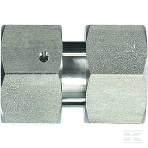 Tiesi sukam. F/F 42L x 42L nerūdijančio plieno GVO42L42LSS