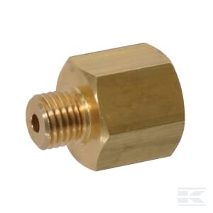 Mažinantis perėjimas F/M, žalvarinis M14x1.5 į M16x1.5 I00083