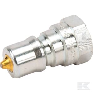 Įdėklas 1/4" vyr ISO B, su apsauga IB2521