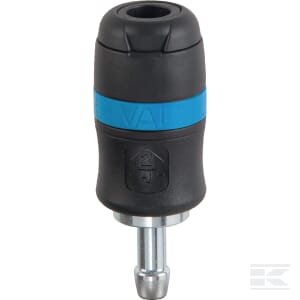 Greito atjungimo saugos jungtis su 10 mm žarnos antgaliu ISG061810