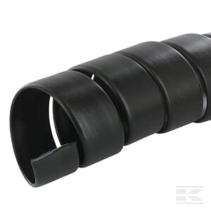 Plastikinė spiralė juoda 99–115 KBV100Z