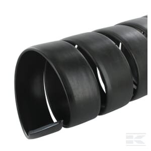 Plastikinė spiralė juoda 113–130 KBV125Z