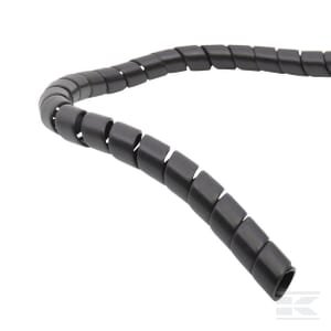 Plastikinė spiralė juoda 20–25 KBV20Z