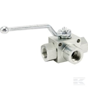 Rutulinis vožtuvas 3/2-L – 1/2" BSP KH3KSR08KR