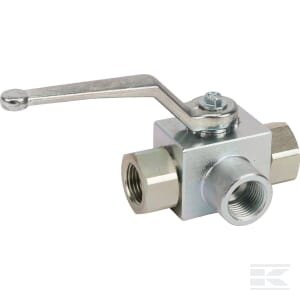 Rutulinis vožtuvas 1/2", speciali tarpinė, 3 krypčių KH3KSR08PA