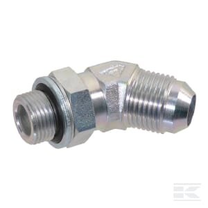 Kampinis adapteris 45° 3/4 JIC x 1/2 BSP KIB451208