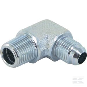 Kampinis adapteris 9/16 JIC x 3/8 BSPT KIBTV0906