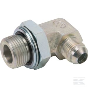 Kampinis adapteris 3/4 JIC x 1/2 BSP KIBV1208OR