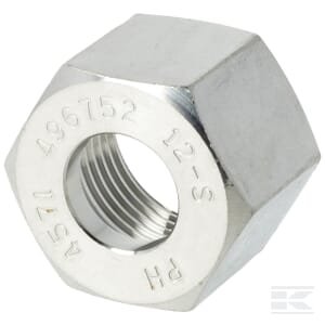 Veržlė 12S M20x1,5 nerūdijančio plieno M12SSS