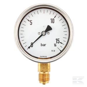 Manometras MA10016L08SS