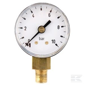 Vakuumo manometras Ø63 mm MAV6301L04ST