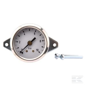 Manometras Ø40, 0–10 bar, 1/8", montuojamas į panelę MA4010P02ST