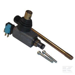 2 krypčių NC vožtuvas, rankinis valdymas su m/s MPPMVNC