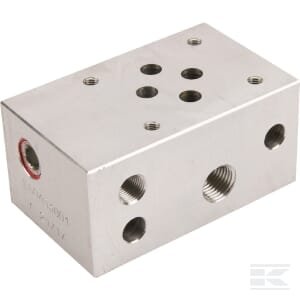 MPP kolektorius CETOP 3, galinis, 3/8" MPPE60403001