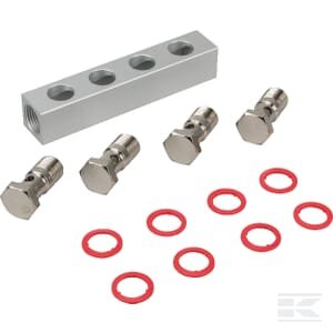 Kolektoriaus bėgelis 1/4" MR144