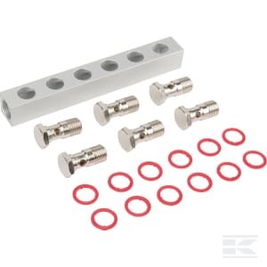 Kolektoriaus bėgelis 1/4" MR146